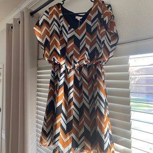 Charming Charlie’s Black & Tan Dress